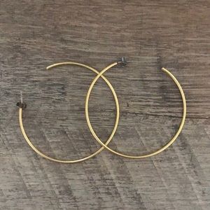 Madewell Gold Hoops